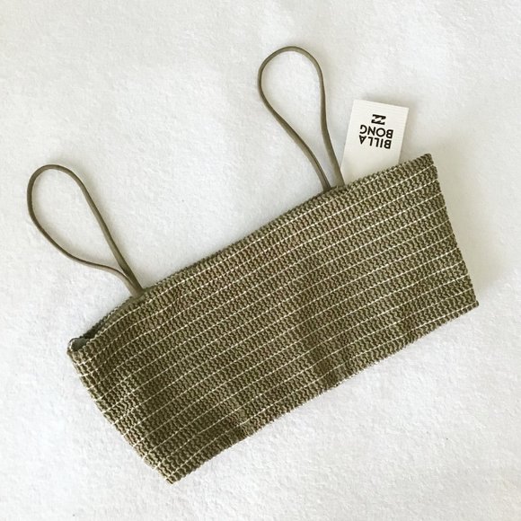 Billabong Striped Green High Waisted Bikini Set - Picture 6 of 15